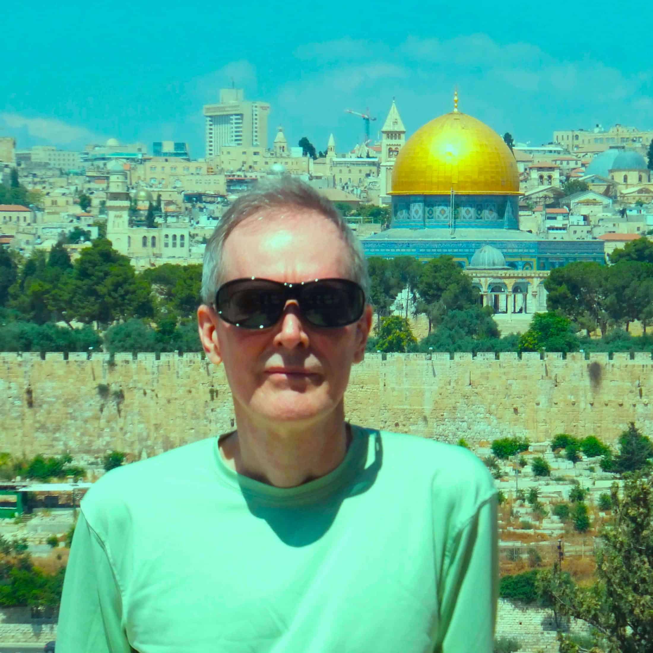 Randy Ingermanson in Jerusalem