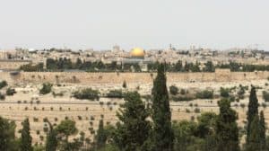 Temple Mount from Dominus Flevit - Randy Ingermanson